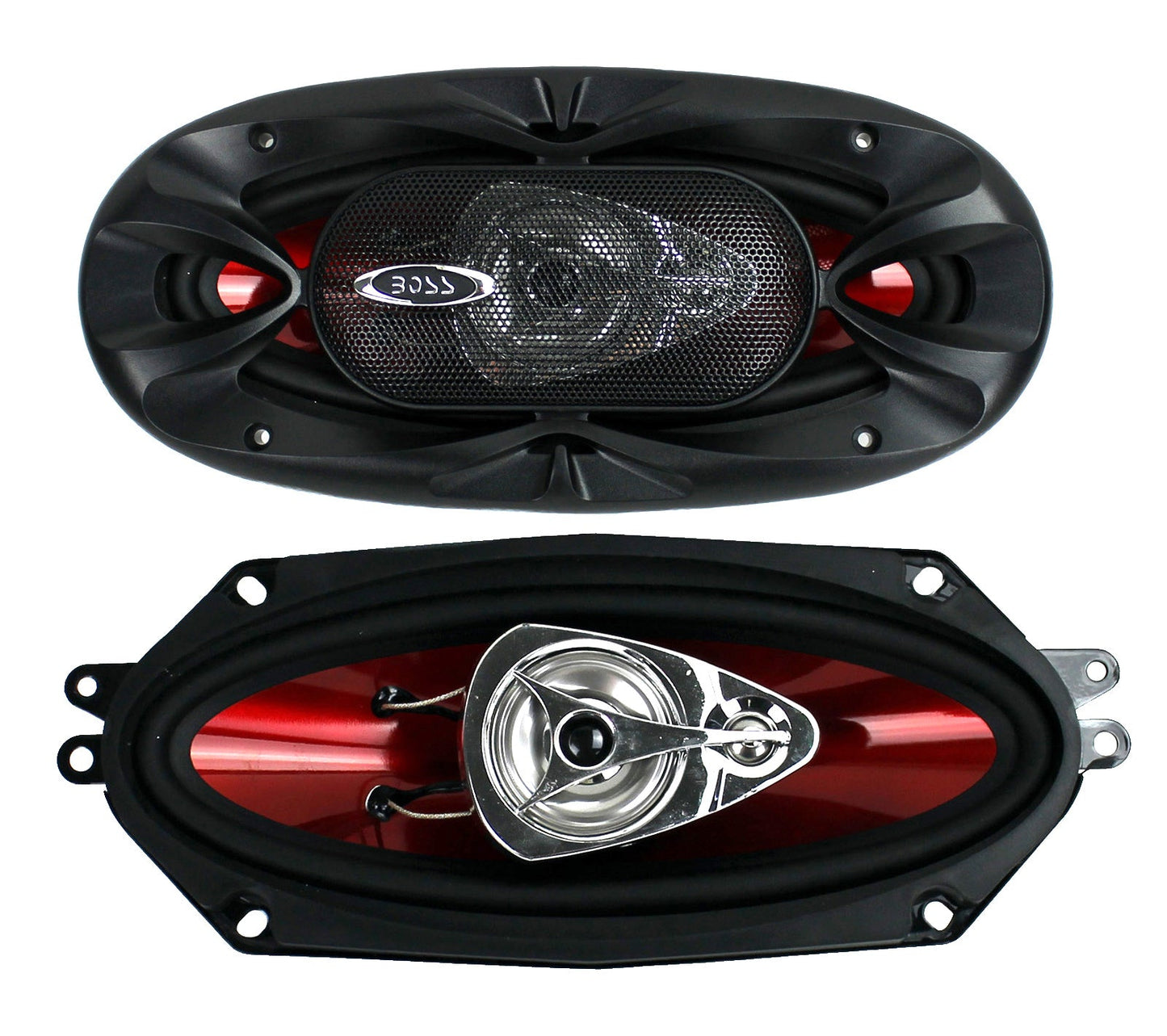 BOSS Audio 4x10 3-Way 400W Full-Range Chaos Exxtreme Car Audio Speakers (4 Pair)