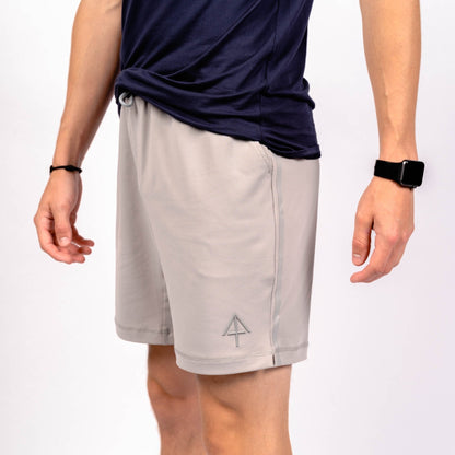 Carrier Shorts - Chalk Grey 8"