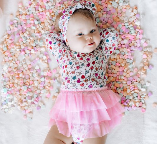 SWEET HEARTZzz DREAM TUTU BODYSUIT DRESS