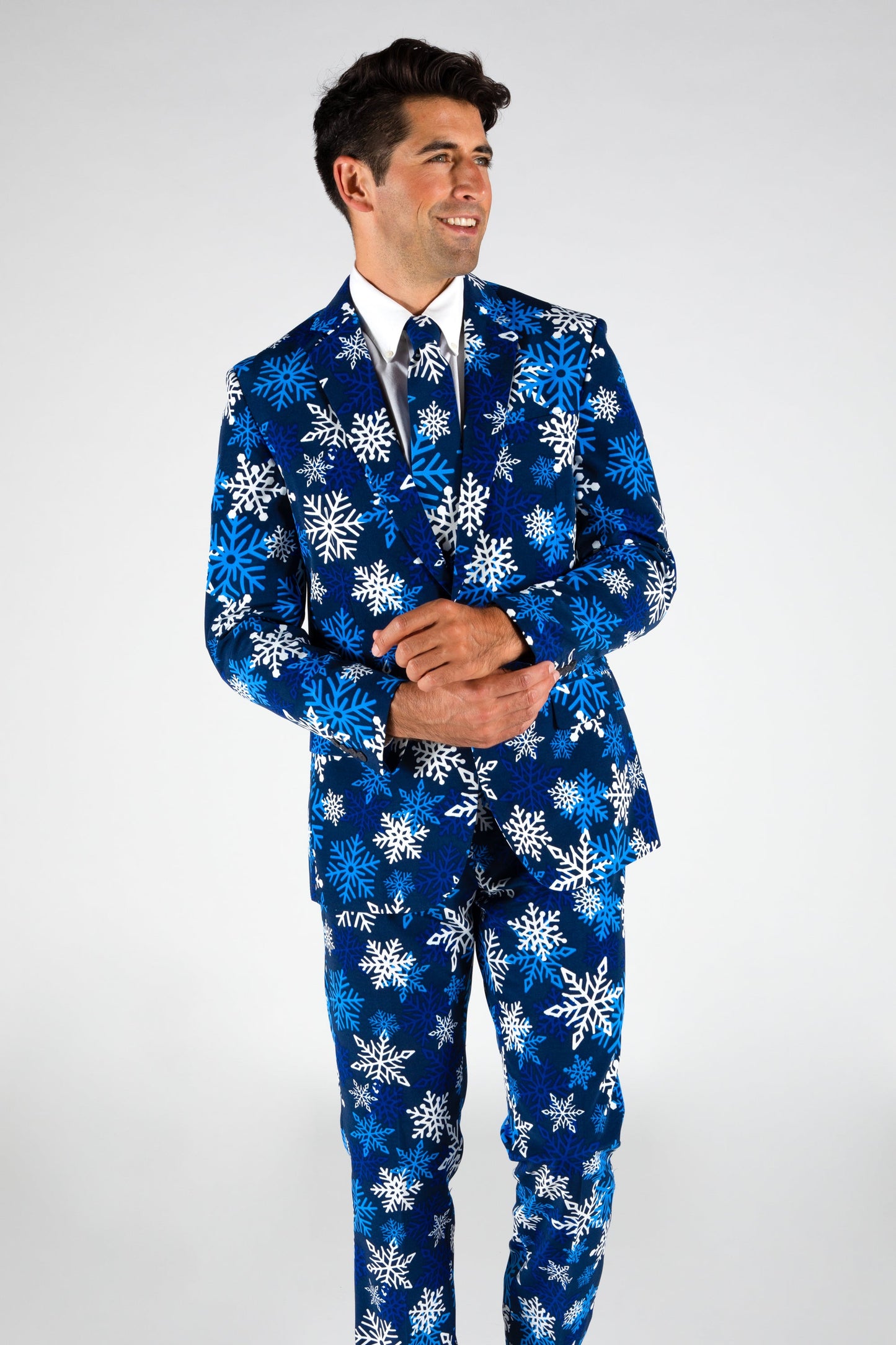 The Young Frosty | Snowflake Ugly Christmas Suit