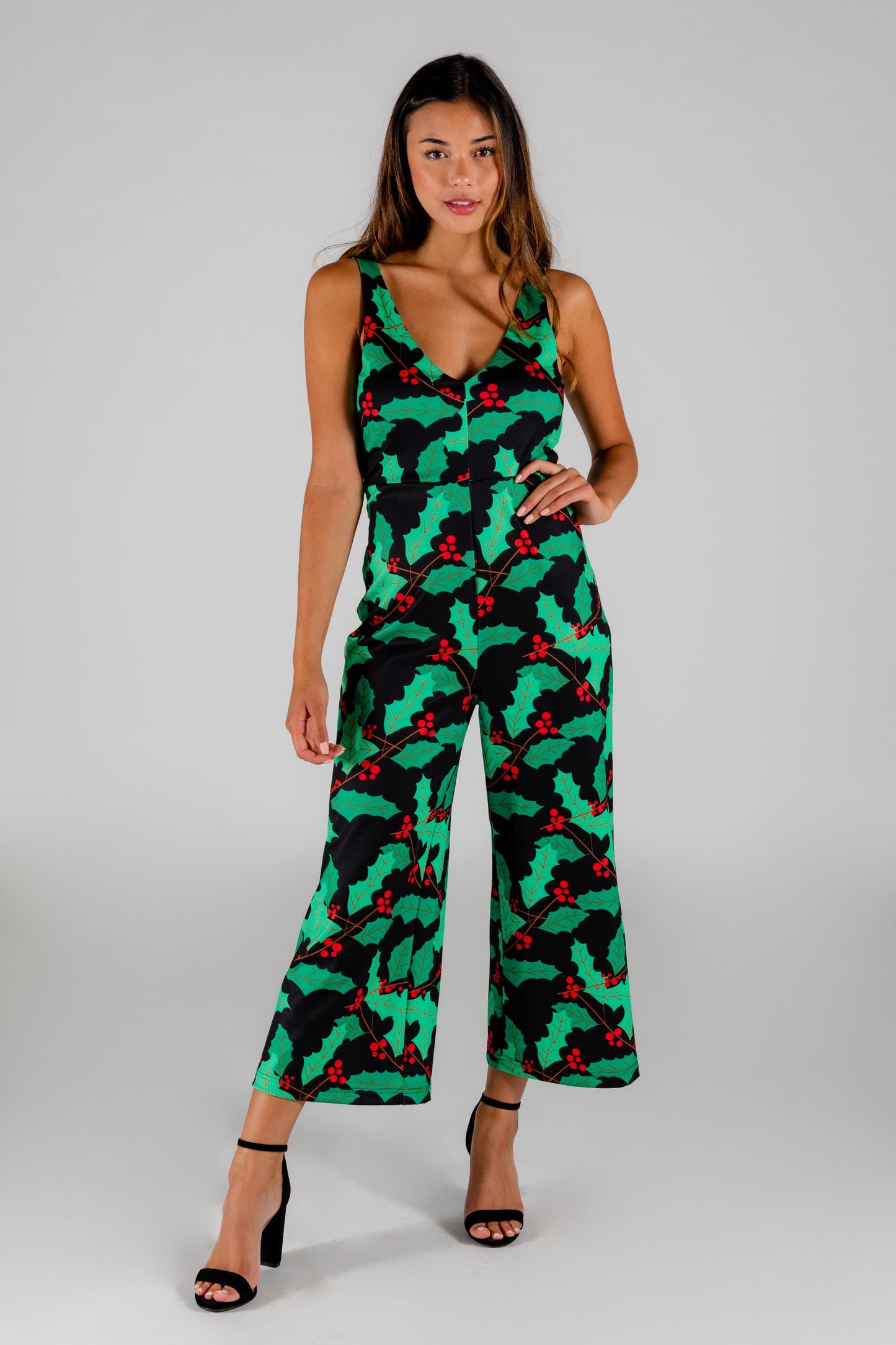 The Deck Yourselves | Mistletoe Christmas Jumpsuit