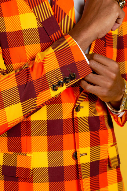 That 70s Suit | Thanksgiving Plaid Suit