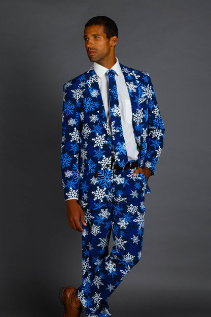 The Young Frosty | Snowflake Ugly Christmas Suit