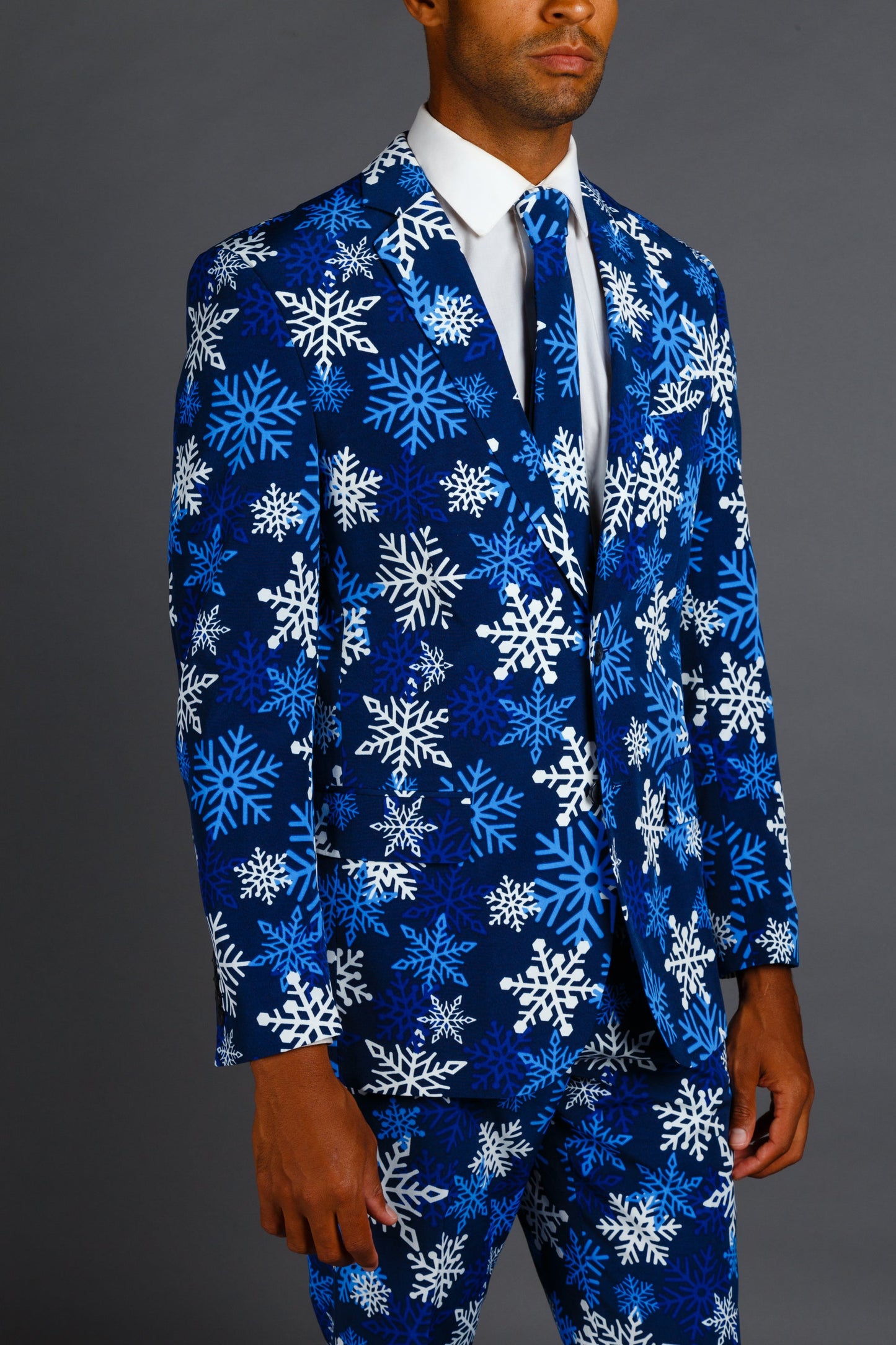 The Young Frosty | Snowflake Ugly Christmas Suit