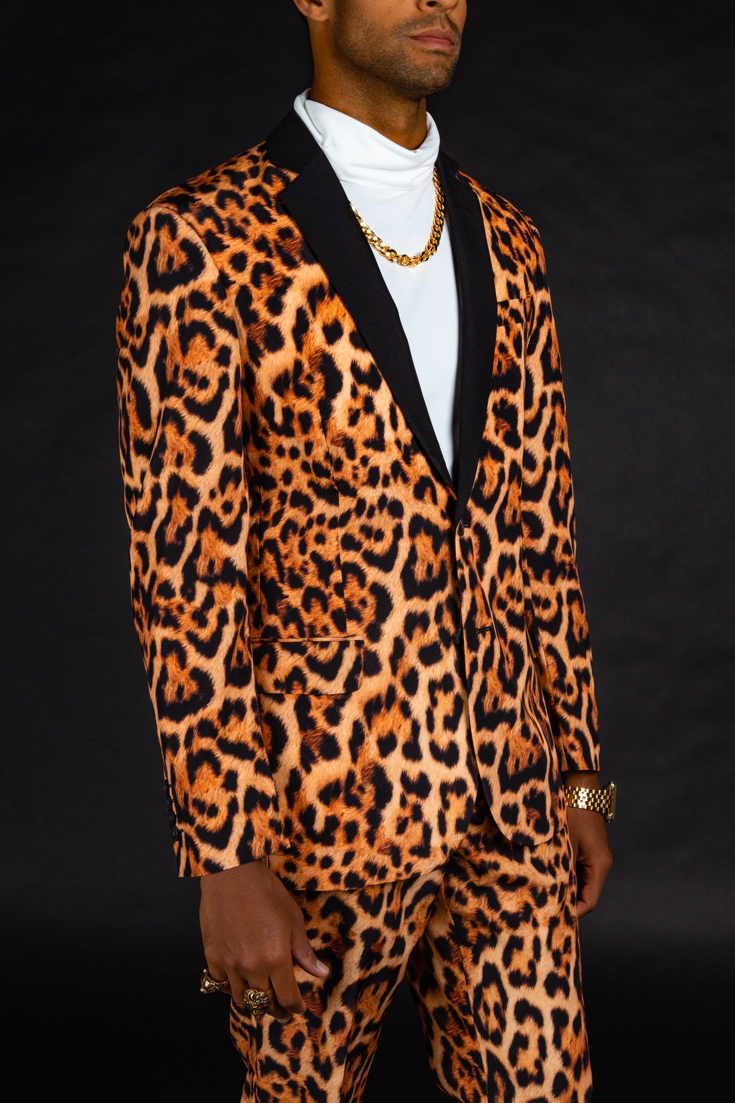 The Fastest Finishers | Leopard Print Suit