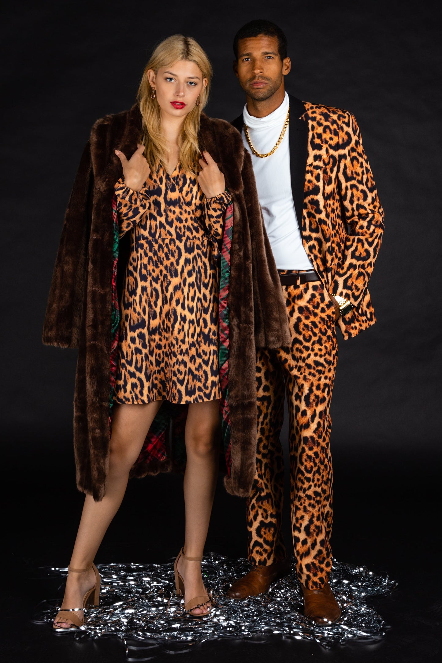 The Fastest Finishers | Leopard Print Suit