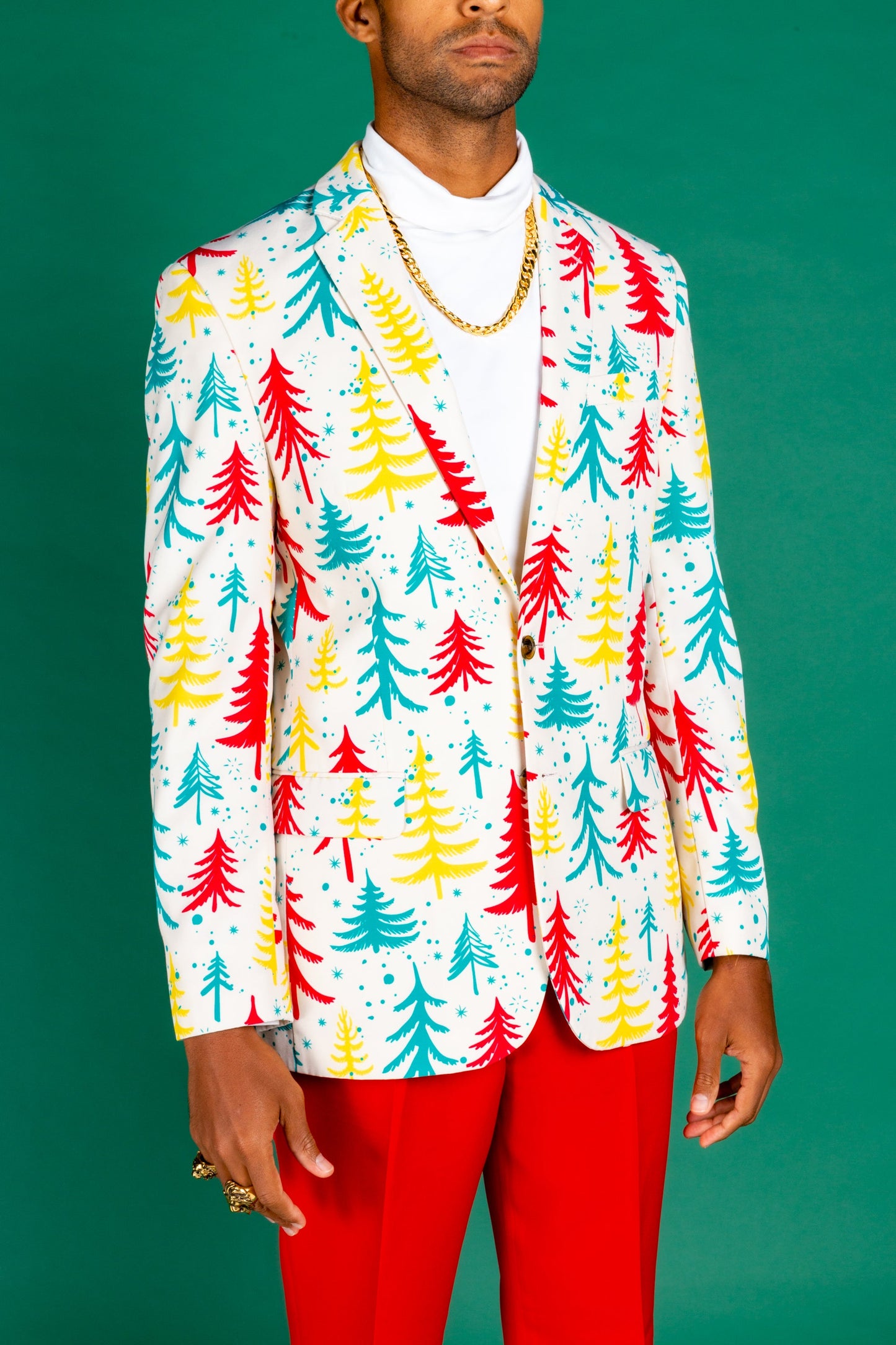 The Pine Tree Playboy | Christmas Tree Holiday Suit