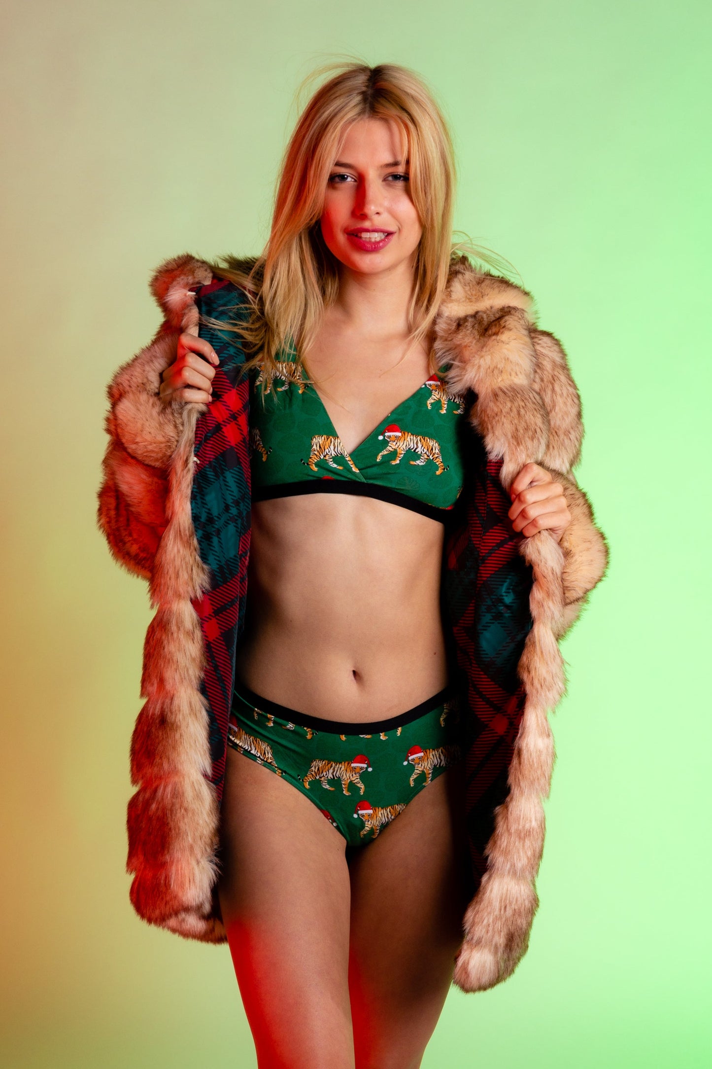 The Tinsel Tigers | Christmas Tiger Bralette