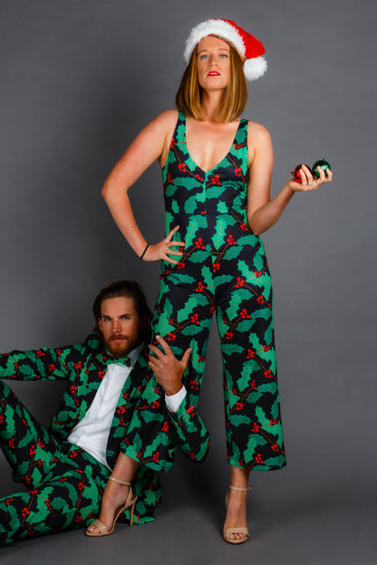 The Deck Yourselves | Mistletoe Christmas Jumpsuit