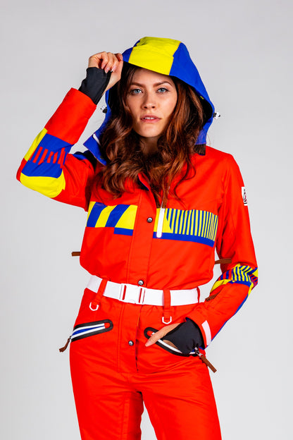 The Hot Tub Time Machine | 80's Women's One Piece Ski Suit