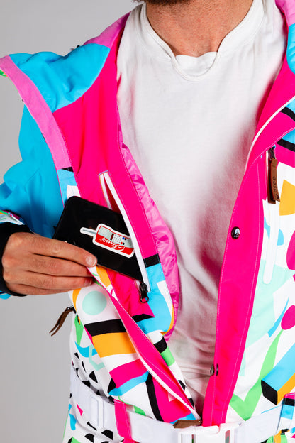 The Geodisiac | Mens Retro Neon Ski Suit