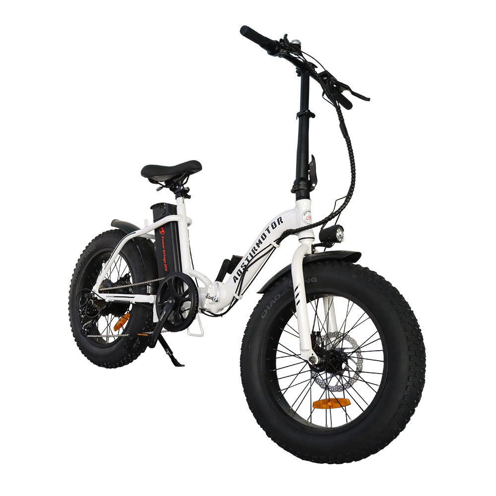 G20 Folding Electric Bike Ebike Bicycle 500W Motor 20" Fat Tire With 36V/13Ah Li-Battery New Model