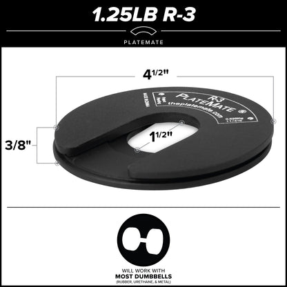 1.25lb R-3 PlateMate (Pair)