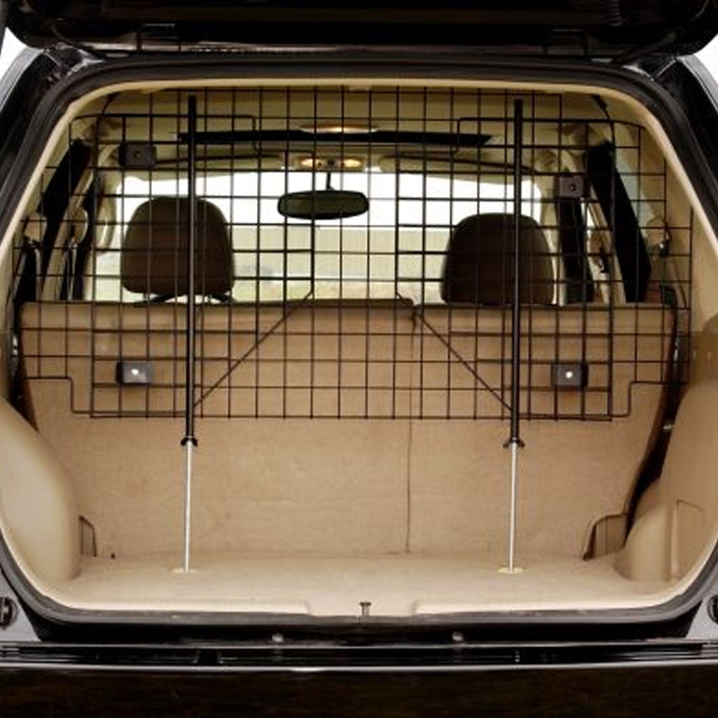 Little Giant Pet Lodge 2 Way Adjustable Wire Mesh Auto Dog & Cat Vehicle Barrier