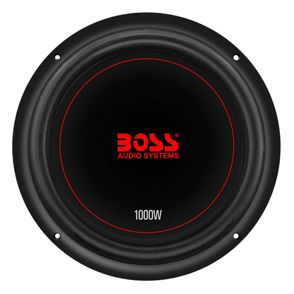 Boss Chaos Exxtreme 10 Inch 1000 Watt Dual Voice Coil 4 Ohm Car Audio Subwoofer