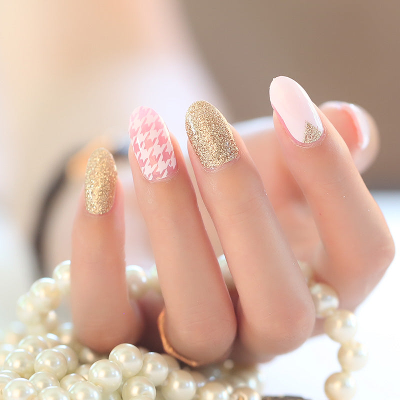 Golden Houndstooth Mix