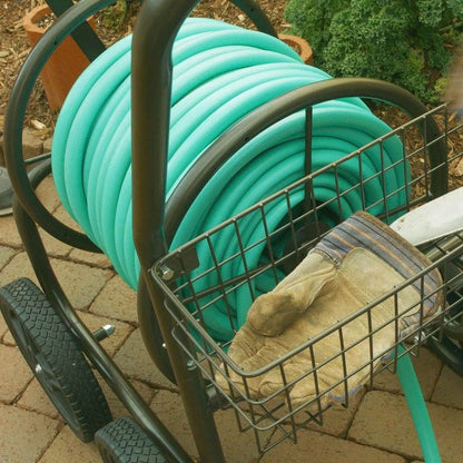 Liberty Garden Products 4 Wheel Residential Hose Reel Cart Holds Up to 250 Feet