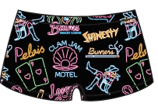 The Neon Dream | Vegas Signs Modal Boyshort Underwear