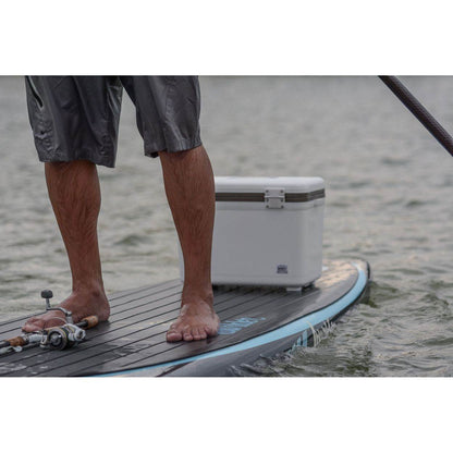 ENGEL 30-Qt 48 Can Leak-Proof Compact Insulated Drybox Cooler, Grassland Brown