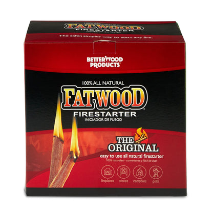 Betterwood Products 9987 Fatwood Natural Pine 5 Pound Wood Firestarter