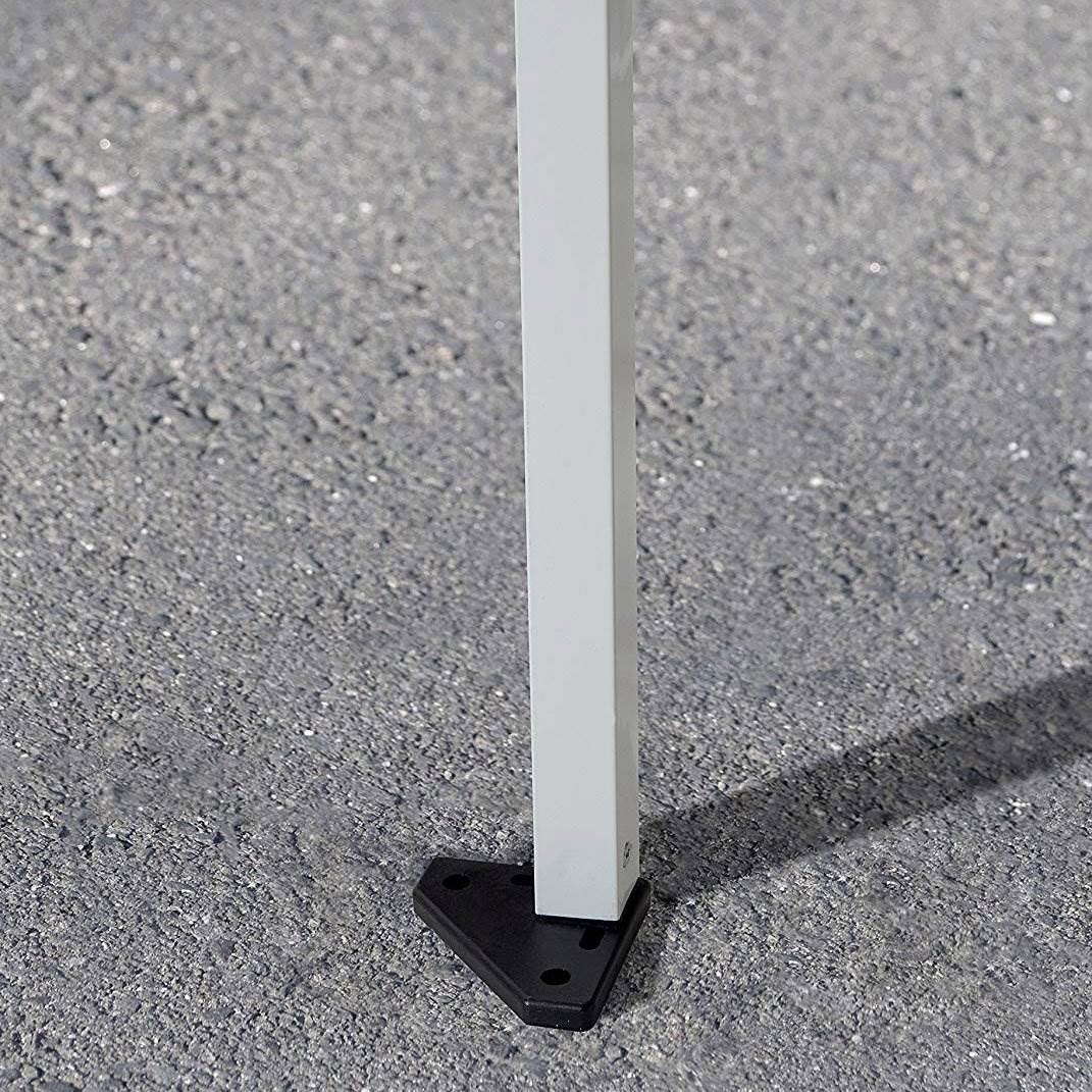 ShelterLogic Commercial C100 10 x 10 Foot Straight Leg Pop Up Canopy, White