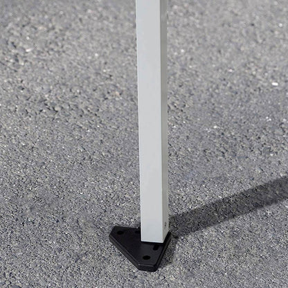 ShelterLogic Commercial C100 10 x 10 Foot Straight Leg Pop Up Canopy, White