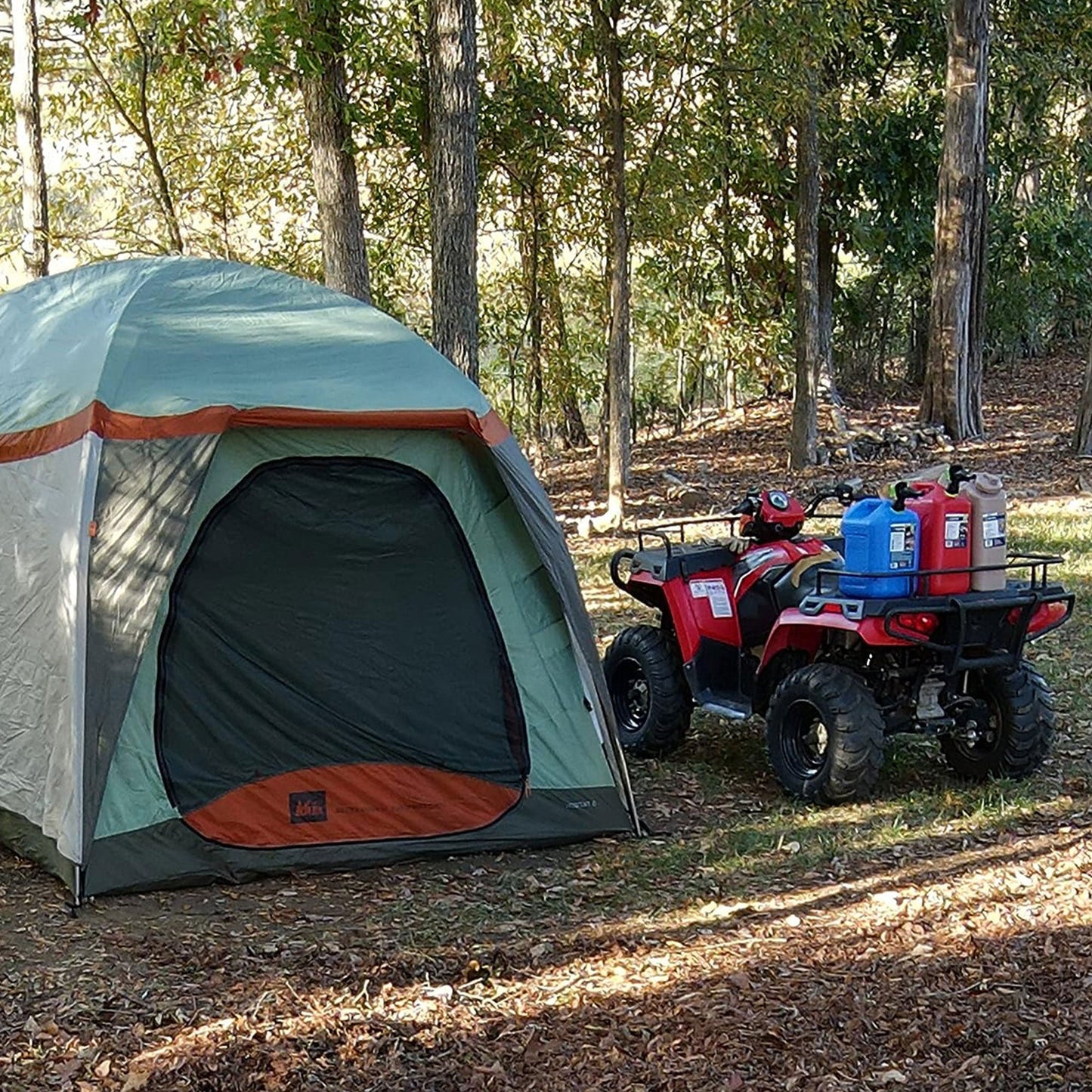Scepter Lightweight BPA 5 Gallon Portable Water Storage Container, Sand (2 Pack)