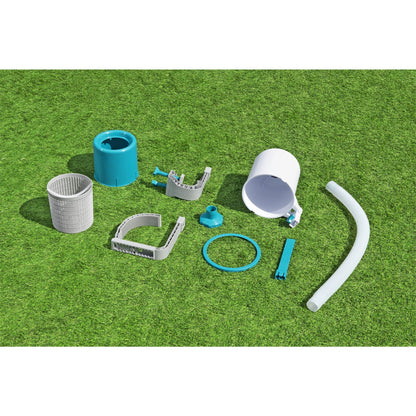 Bestway 58233E 800 GPH Above Ground Swimming Pool Surface Skimmer Debris Cleaner