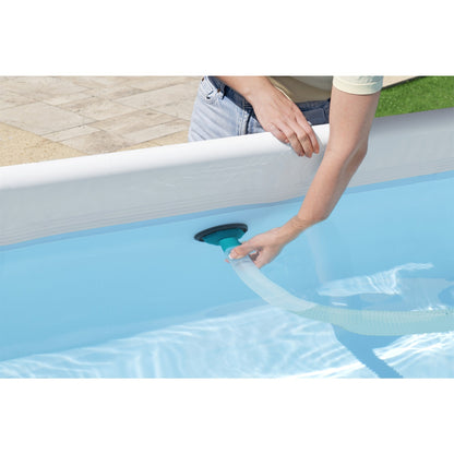 Bestway 58233E 800 GPH Above Ground Swimming Pool Surface Skimmer Debris Cleaner