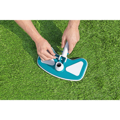 Bestway Flowclear AquaClean 110 Inch Pool Vacuum for 20 Feet Above Ground Pools