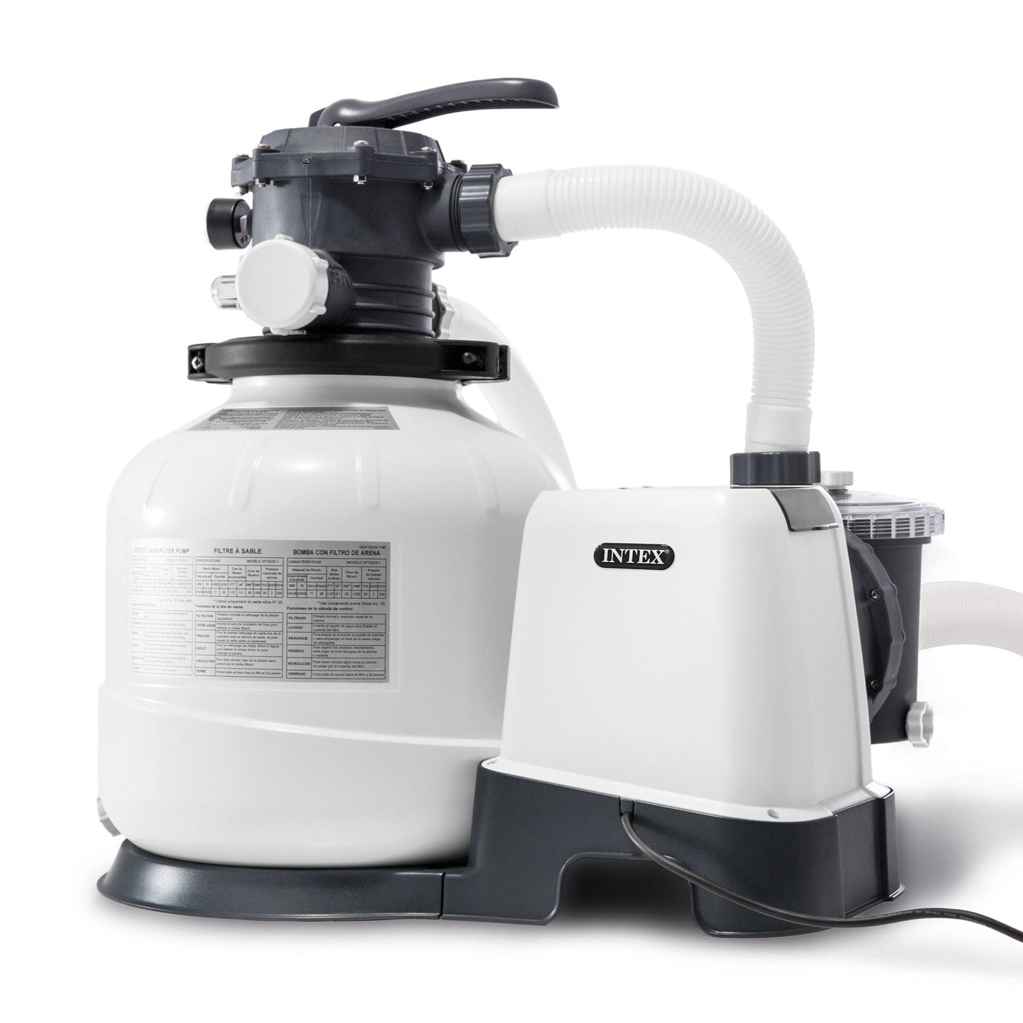 Intex 26339EH 24' x 52" Round Ultra XTR Frame Swimming Pool Set with Filter Pump