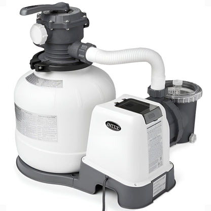 Intex 26647EG 2800 GPH Sand Filter Pump with Automatic Timer