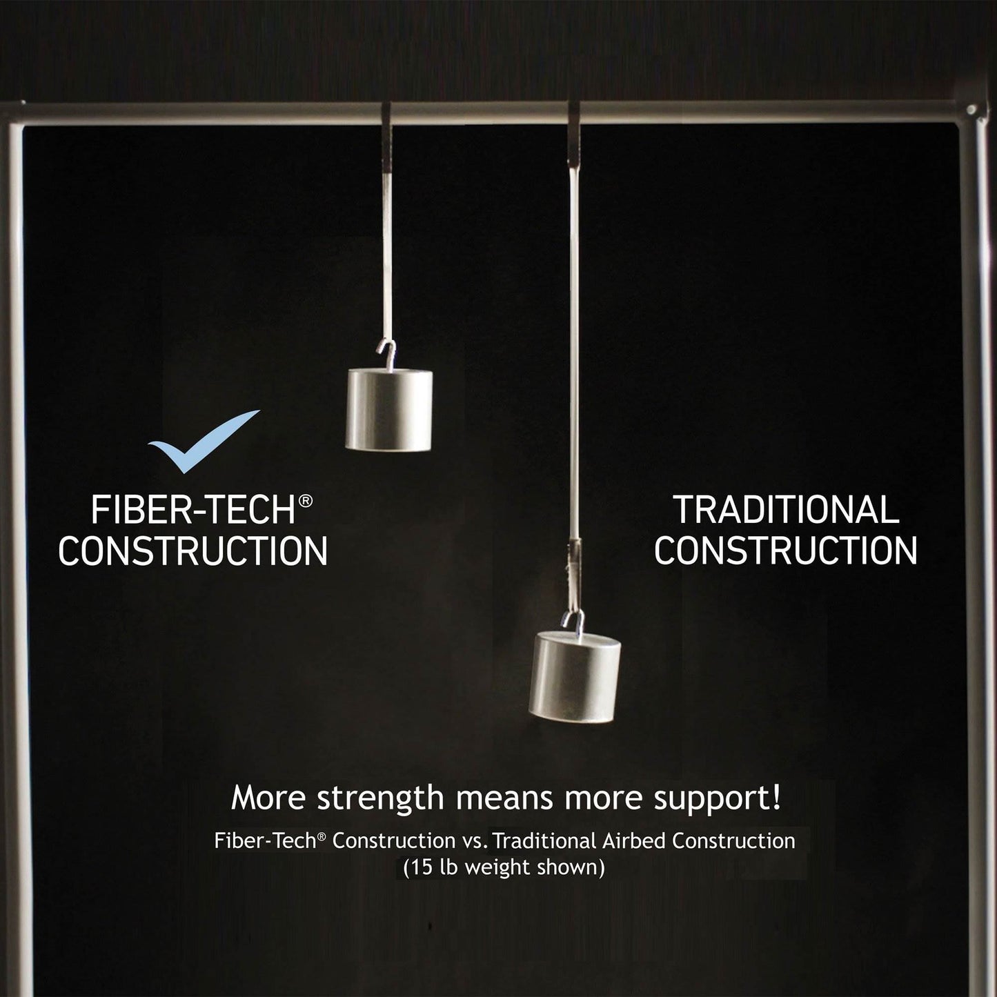 Intex Dura Beam Standard Pillow Rest Classic Airbed with Built-In Pump, Queen