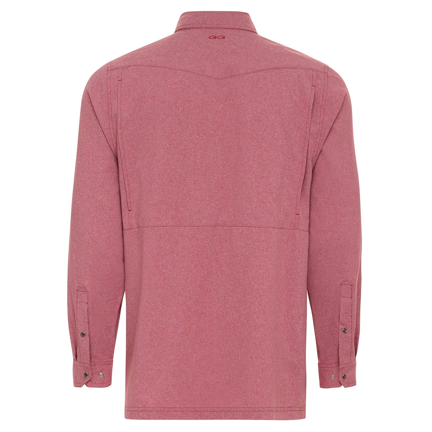 Crimson Pearl Snap Shirt | Long Sleeve