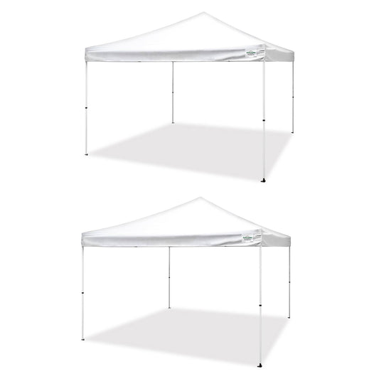 Caravan Canopy M Series Pro 2 12 x 12 Foot Straight Leg Instant Canopy (2 Pack)