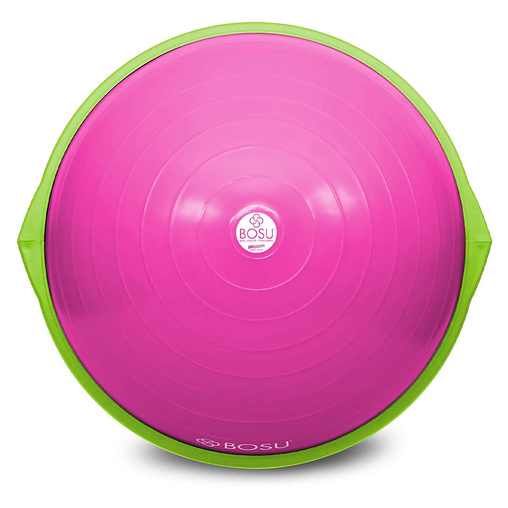 Bosu 72-10850 The Original Balance Trainer 65 cm Diameter, Pink and Lime Green