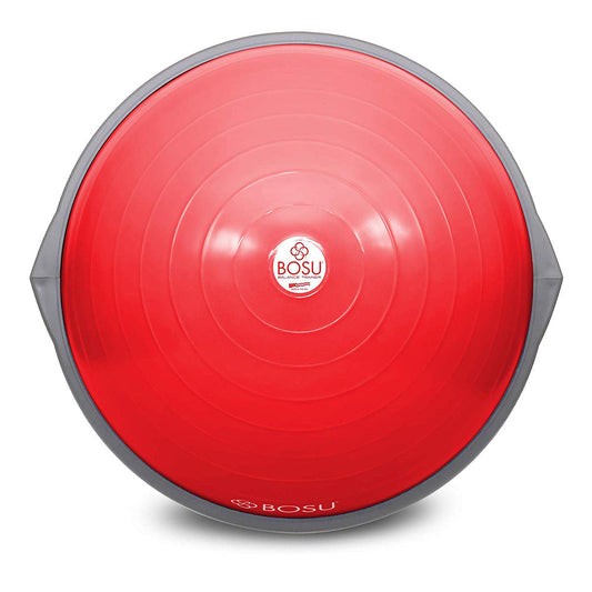 Bosu 72-10850 Home Gym The Original Balance Trainer 65 cm Diameter, Red and Gray