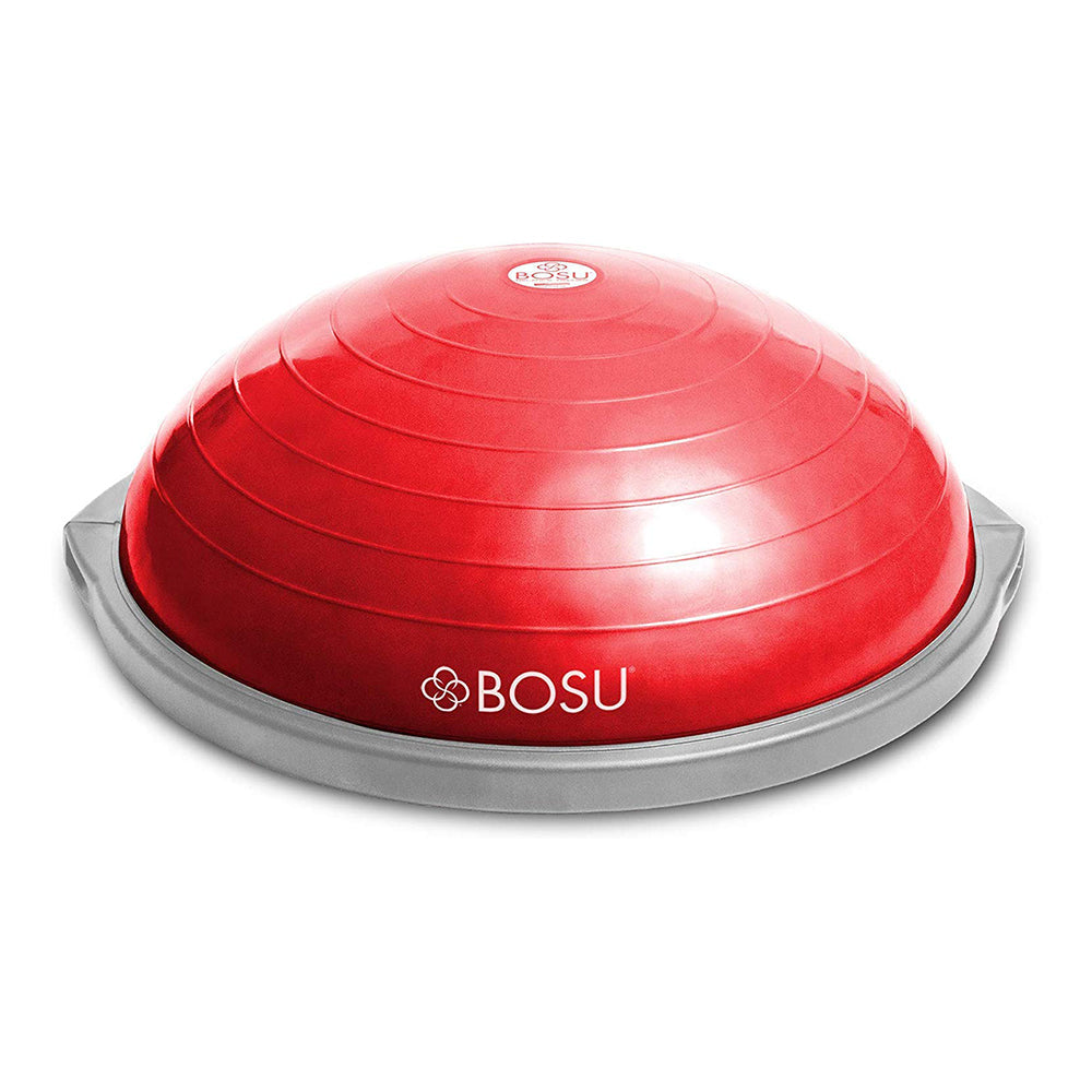 Bosu 72-10850 Home Gym The Original Balance Trainer 65 cm Diameter, Red and Gray