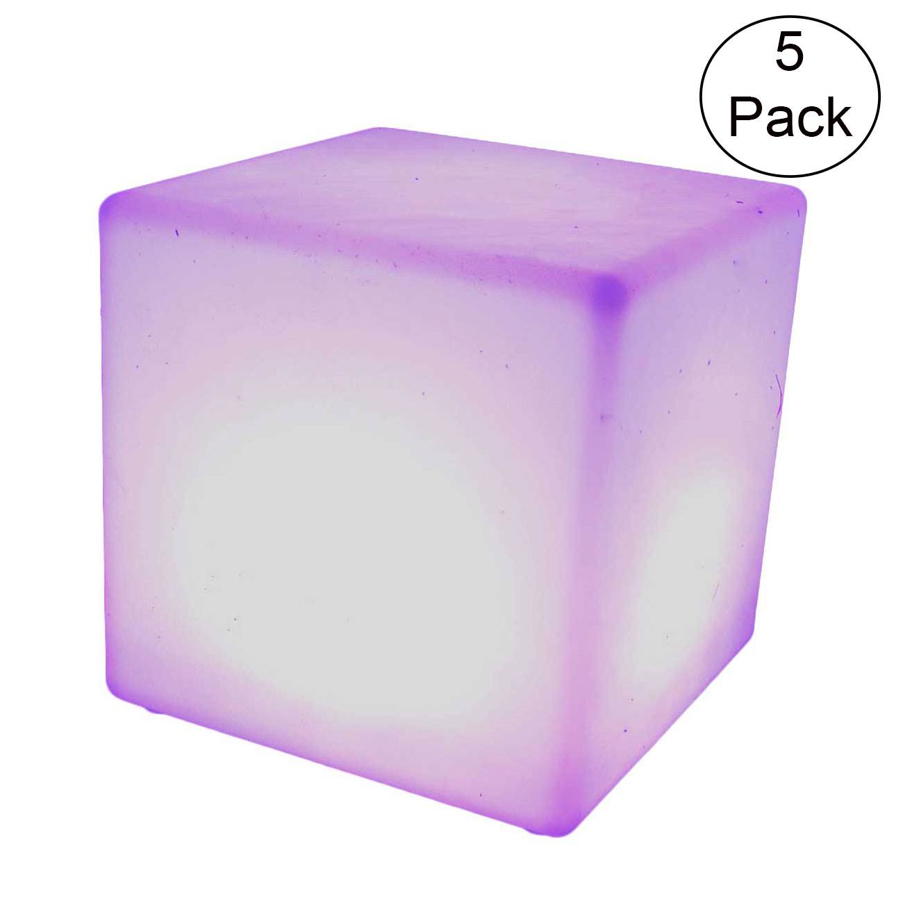 Main Access 16" Pool Spa Waterproof Color-Changing LED Light Cube Seat (5 Pack)