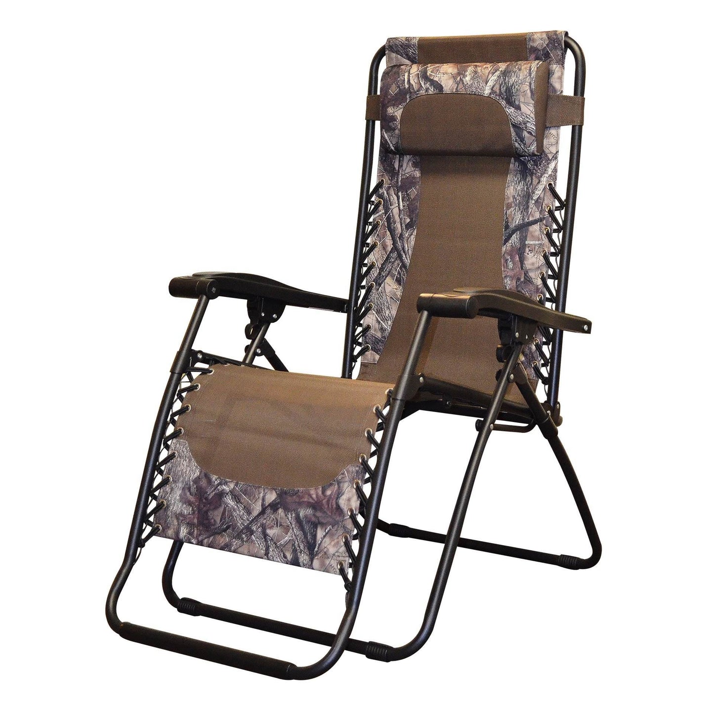 Caravan Canopy Infinity Zero Gravity Steel Frame Patio Deck Chair (2 Pack)