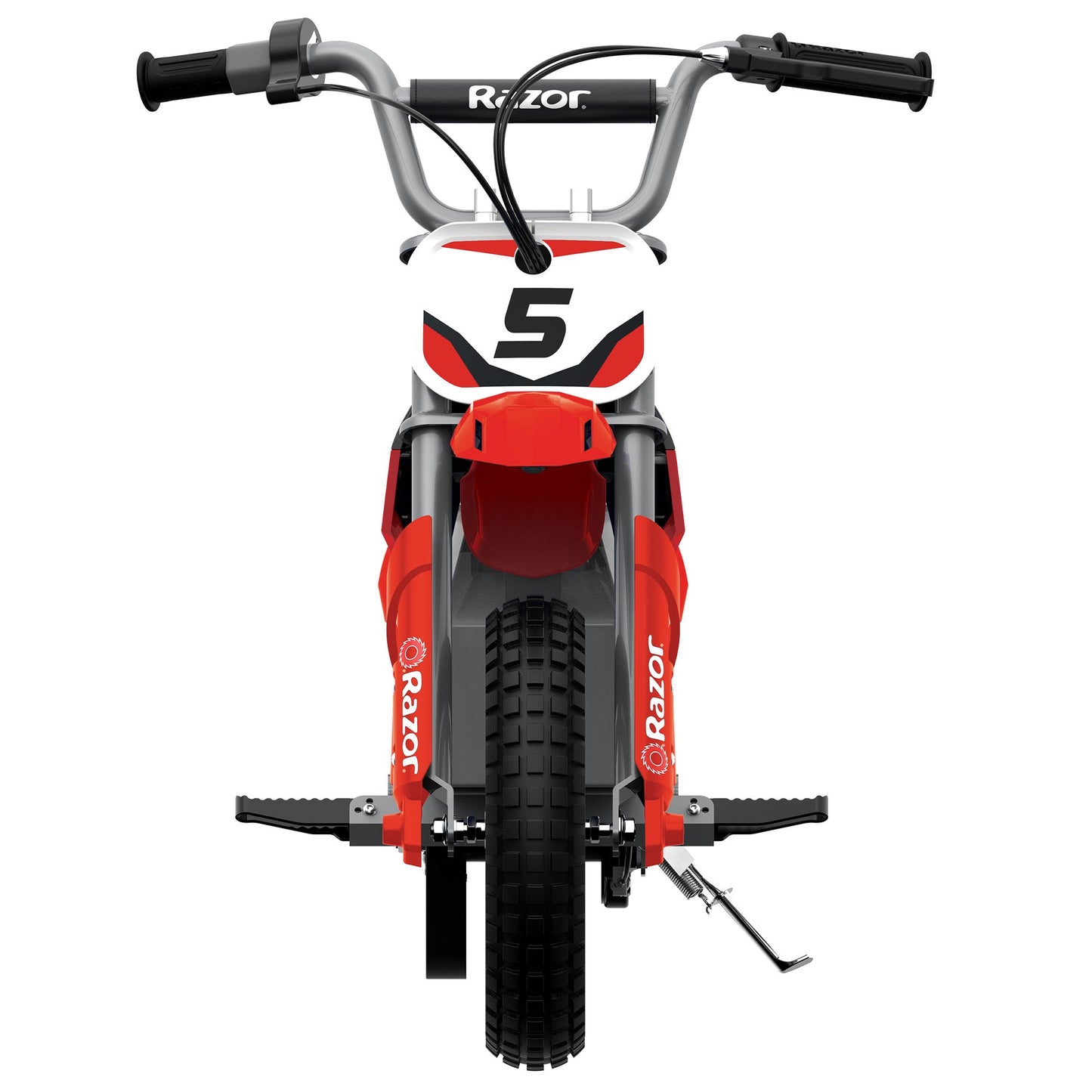 Razor Dirt Rocket Kid Electric Motorcycle Dirt Bike, 1 Black MX400 & 1Red MX350