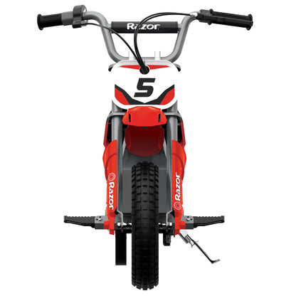 Razor Dirt Rocket Kid Electric Motorcycle Dirt Bike, 1 Black MX400 & 1Red MX350