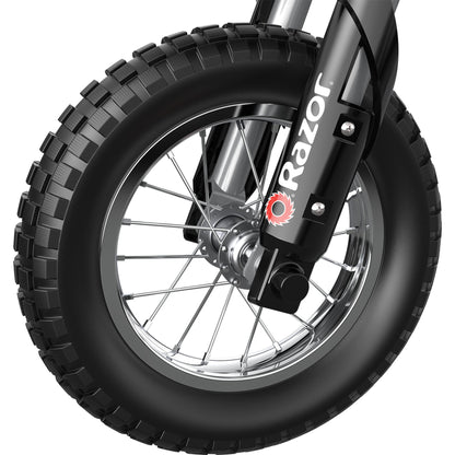 Razor Dirt Rocket Kid Electric Motorcycle Dirt Bike, 1 Black MX400 & 1Red MX350