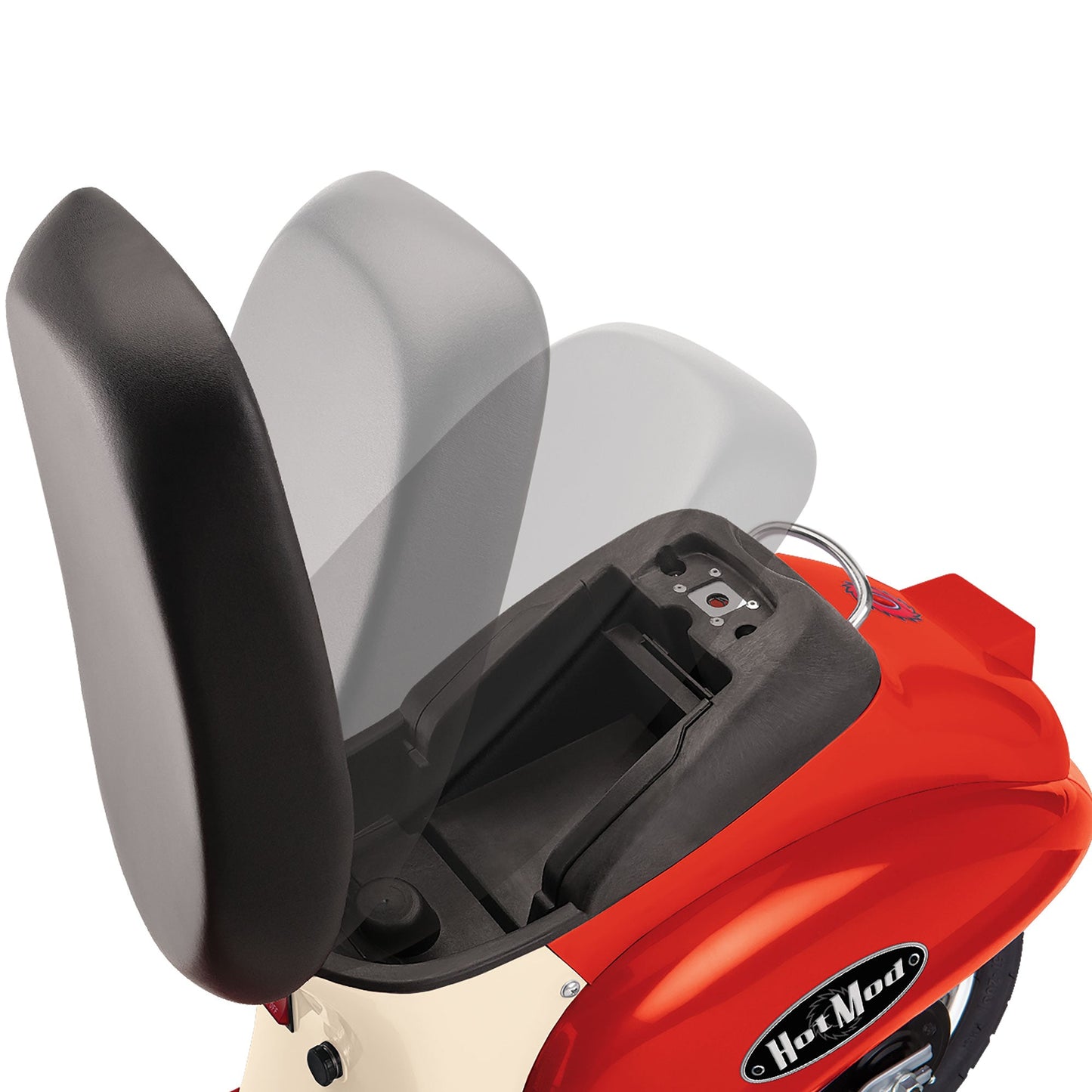 Razor Pocket Mod Miniature Euro 24 Volt Electric Retro Scooters, 1 Red & 1 Black