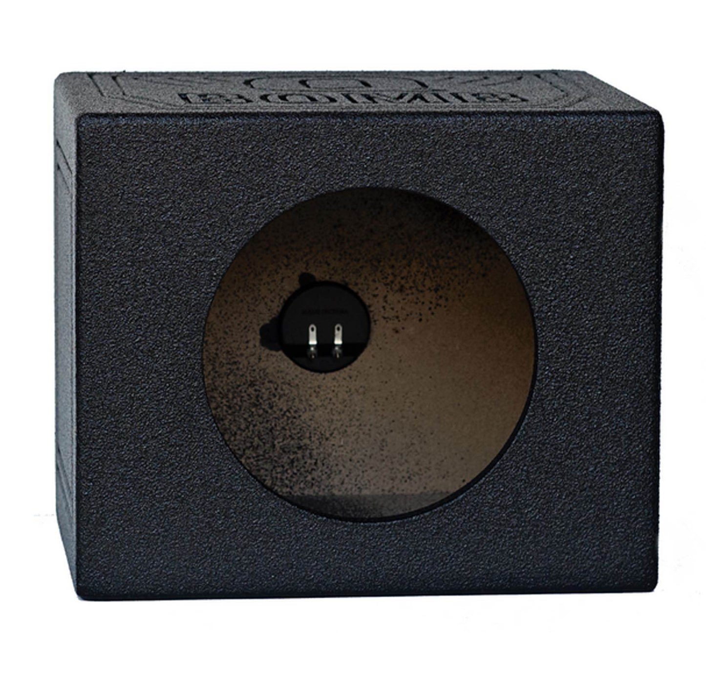 Q-POWER QBOMB 10" Sealed Car Subwoofer Sub Box Enclosure (2 Pack)