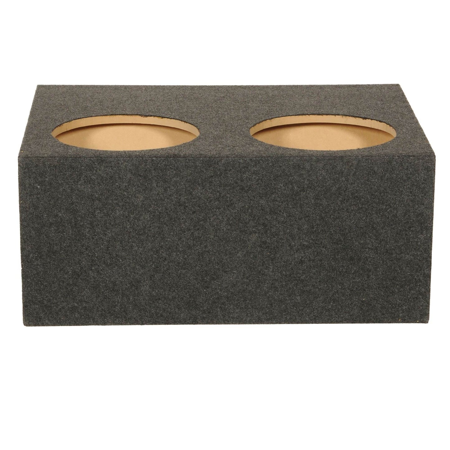 Q Power 4 Hole 12" Sealed Divided Subwoofer Box & 12" 1800W Subwoofer (4 Pack)