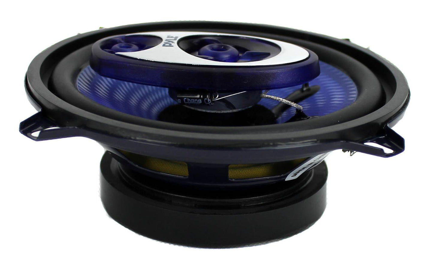 Pyle PL53BL 5.25" 200W Car Audio Triaxial Speakers Stereo Blue PAIR (4 Pack)