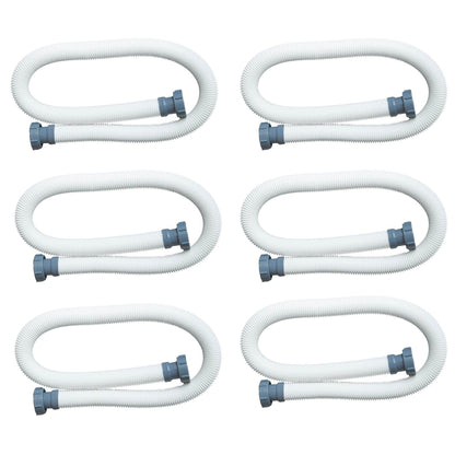 Intex 1.5 Inch Diameter Water Accessory Pool Pump Replacement Hose (6 Pack)
