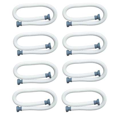 Intex 1.5 Inch Diameter Water Accessory Pool Pump Replacement Hose (8 Pack)