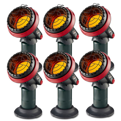 Mr. Heater 3800 BTU Indoor/Outdoor Portable Little Buddy Propane Heater (6 Pack)